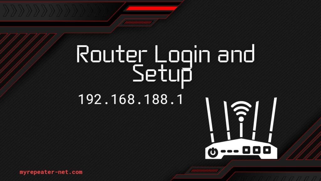 Router Login and Setup of 192.168.188.1