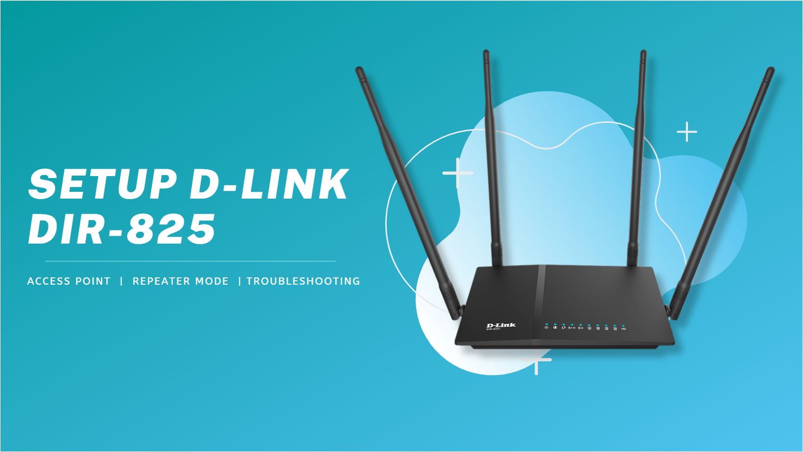 Setup d-link dir-825